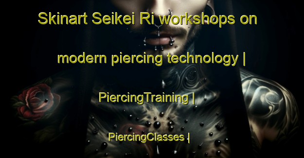 Skinart Seikei Ri workshops on modern piercing technology | PiercingTraining | PiercingClasses | SkinartTraining-Republic of Korea